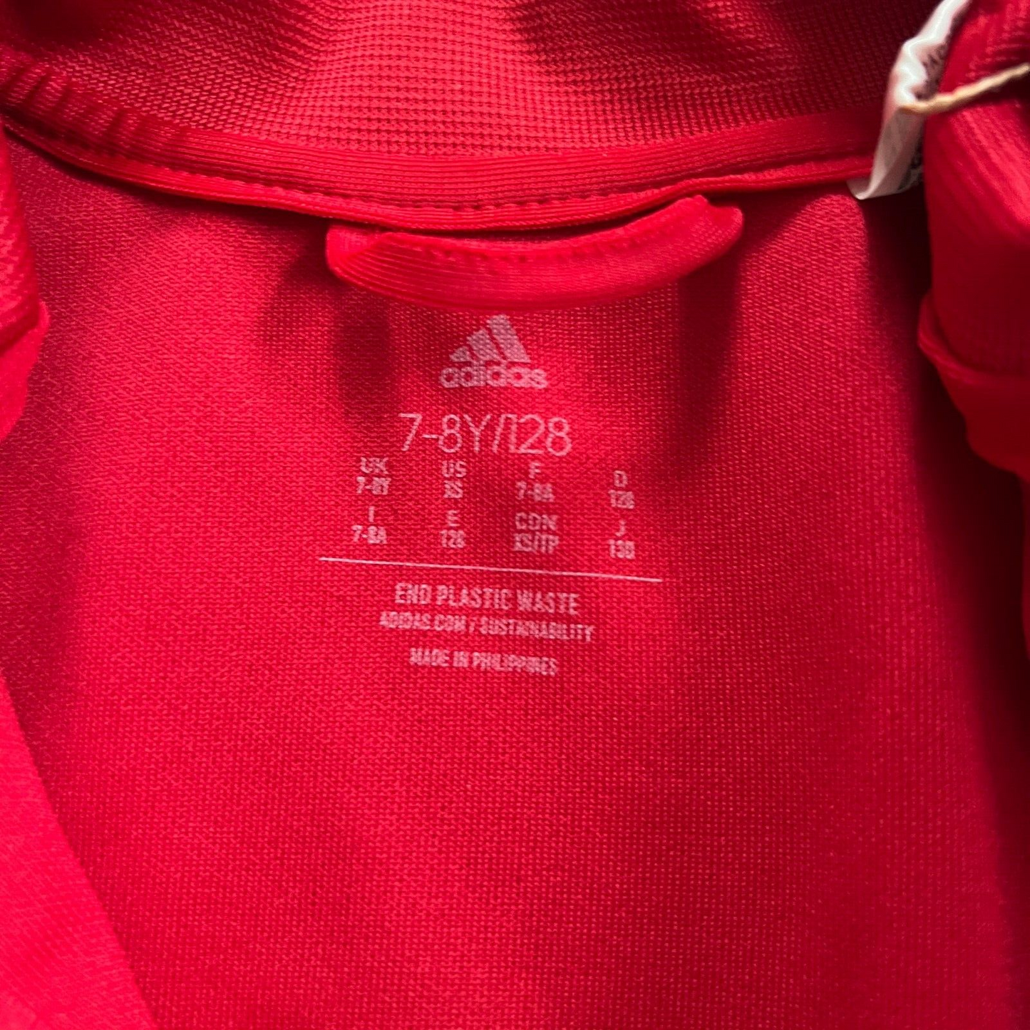 1. FC Union Berlin Jacket Condivo 22 Red Football Soccer Adidas Boys Size XS