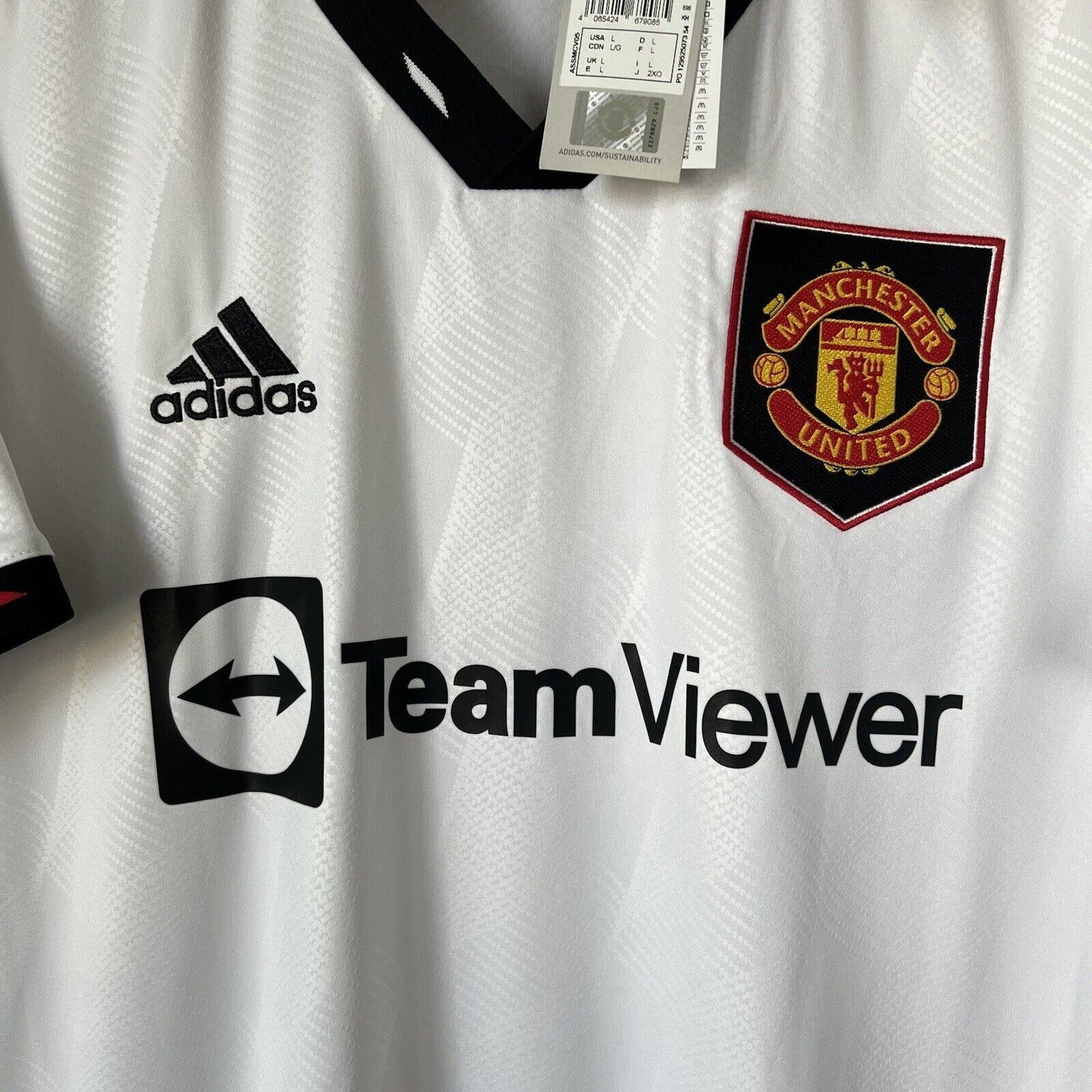 Antony Manchester United Jersey 2022/23 Away  Adidas H13880 Football Shirt Large