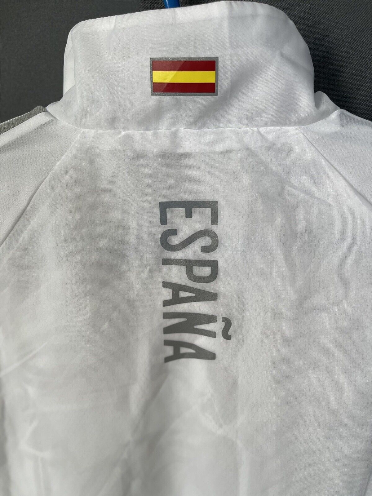 [FT6457] Spain Team Anthem Jacket Full Zip Size M Mens Football Soccer Adidas