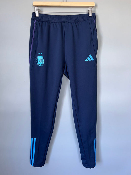 Argentina Tiro 23 Training Pants Blue Football Soccer Adidas HF3914 Mens Size M