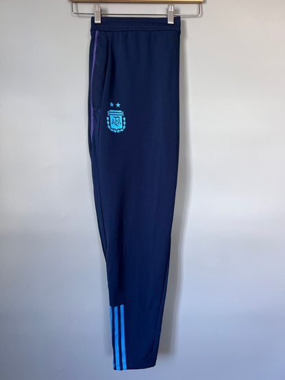 Argentina Tiro 23 Training Pants Blue Football Soccer Adidas HF3914 Mens Size XL