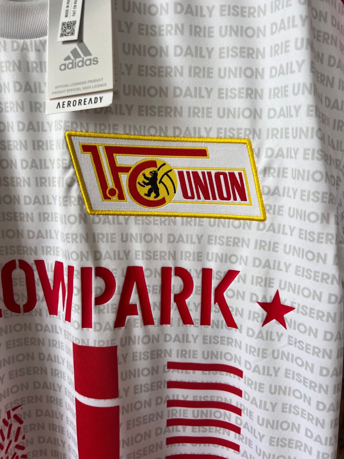 1. FC Union Berlin Jersey 22/23 Fourth Soccer Football Shirt Adidas Mens Size S