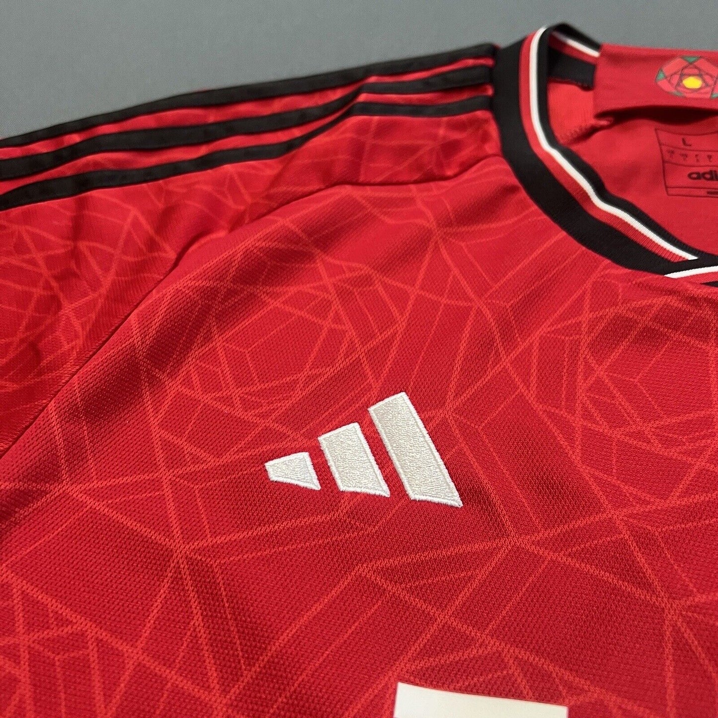 Manchester United Jersey 23/24 Home Mens Soccer Shirt IP1726 Adidas Size L