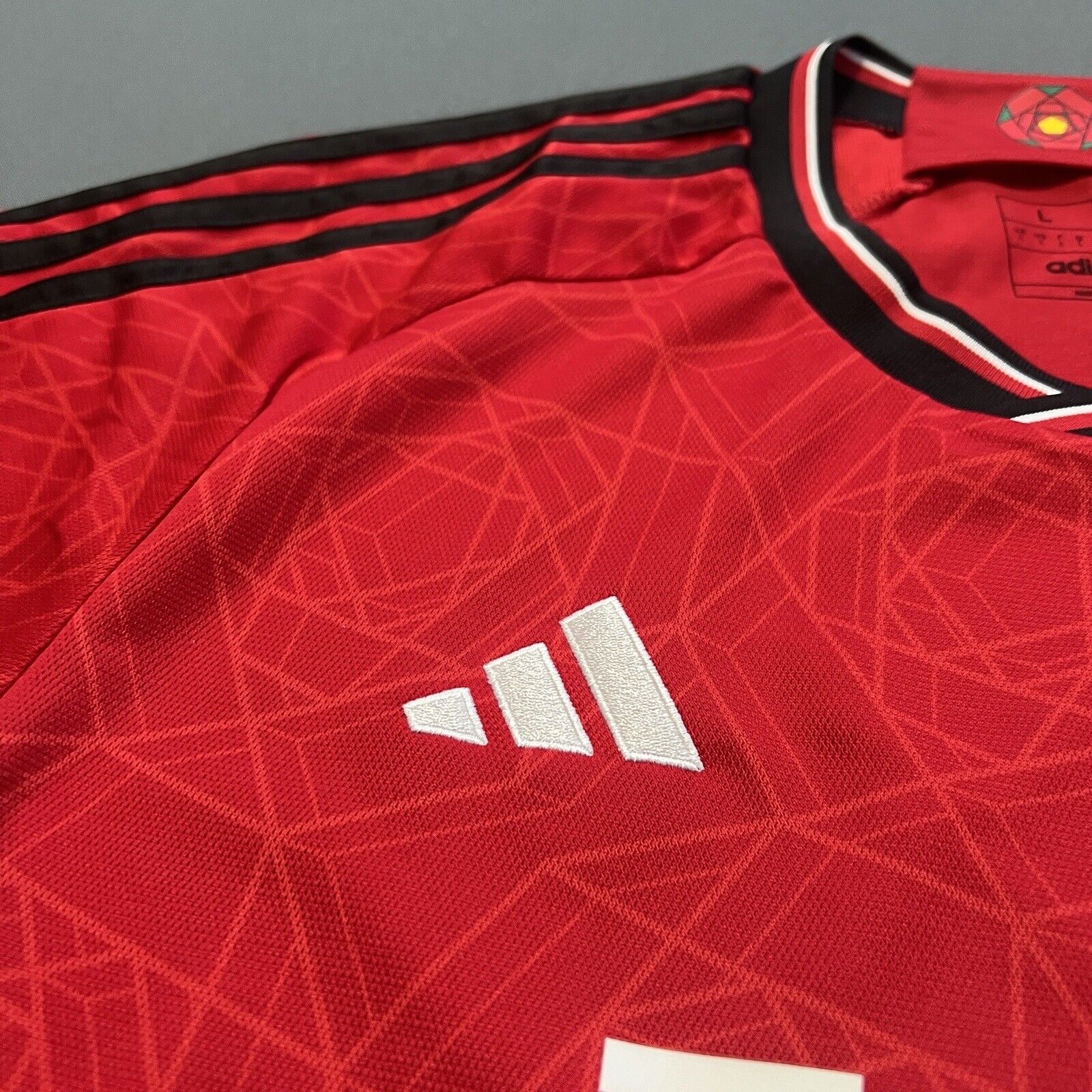 Manchester United Jersey 23/24 Home Mens Soccer Shirt IP1726 Adidas Size L