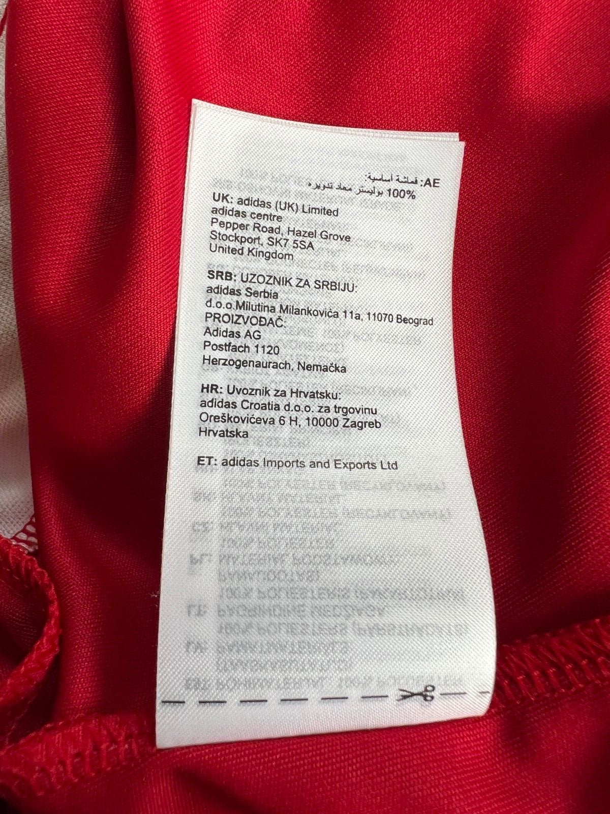 1. FC Union Berlin Jersey Training Soccer Football Shirt Adidas Mens Size L