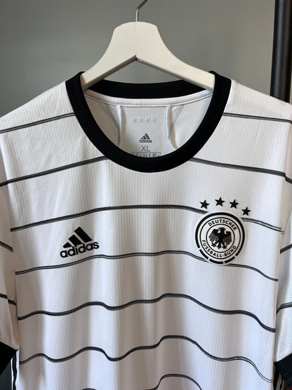 Germany Jersey 2020 Home Authentic Soccer Shirt Adidas EH6104 Mens Size XL