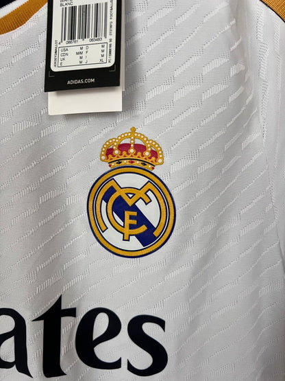 Real Madrid Jersey 23/24 Home Authentic Soccer Shirt IA5139 Adidas Mens Size M