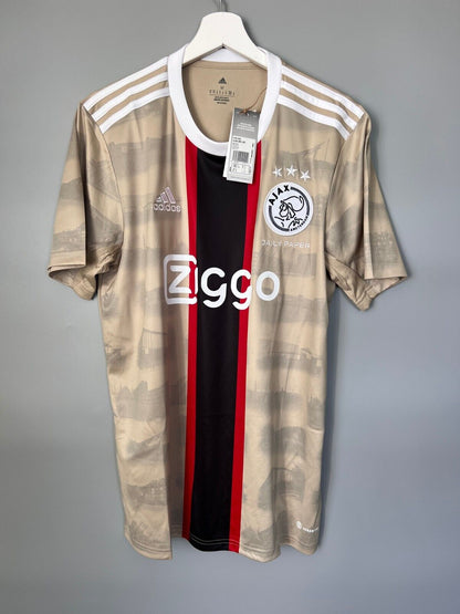 Ajax Amsterdam Jersey 22/23 Third Soccer Shirt Adidas HG1393 Mens Size M