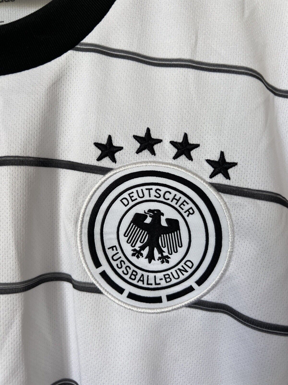 Germany Jersey Home Soccer Football Shirt Adidas DFB EH6105 Mens Size L