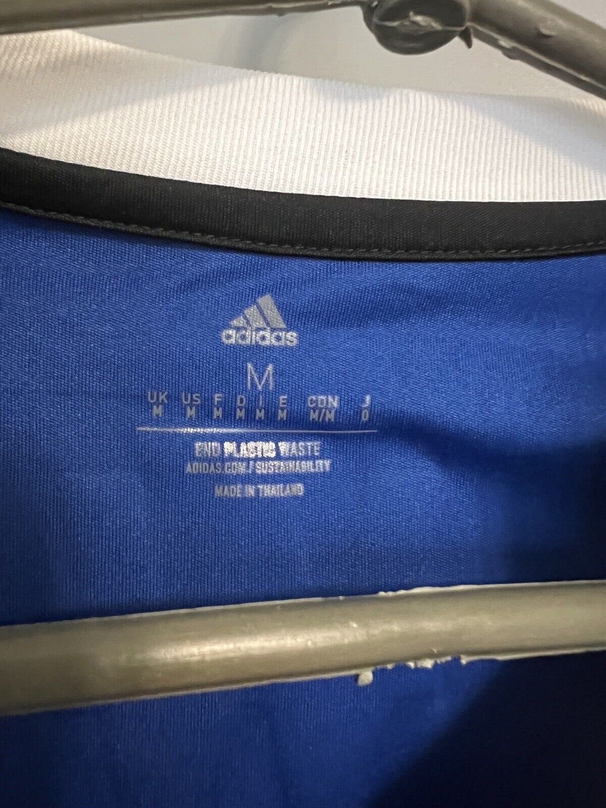 Adidas Strasbourg Home Soccer Jersey 2022/23 Men's Blue Maillot Size M
