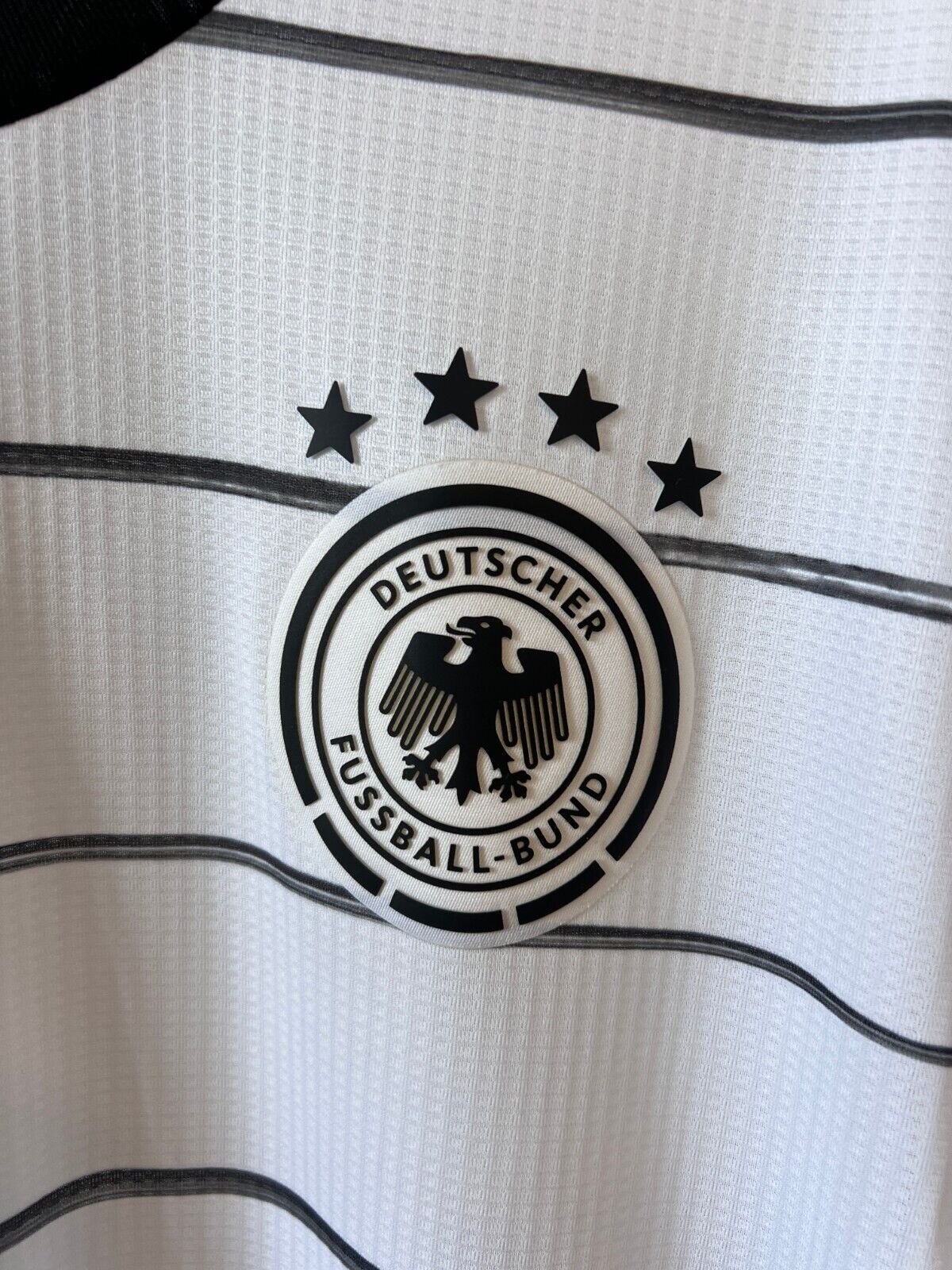 Germany Jersey 2020 Home Authentic Soccer Shirt Adidas EH6104 Mens Size XL