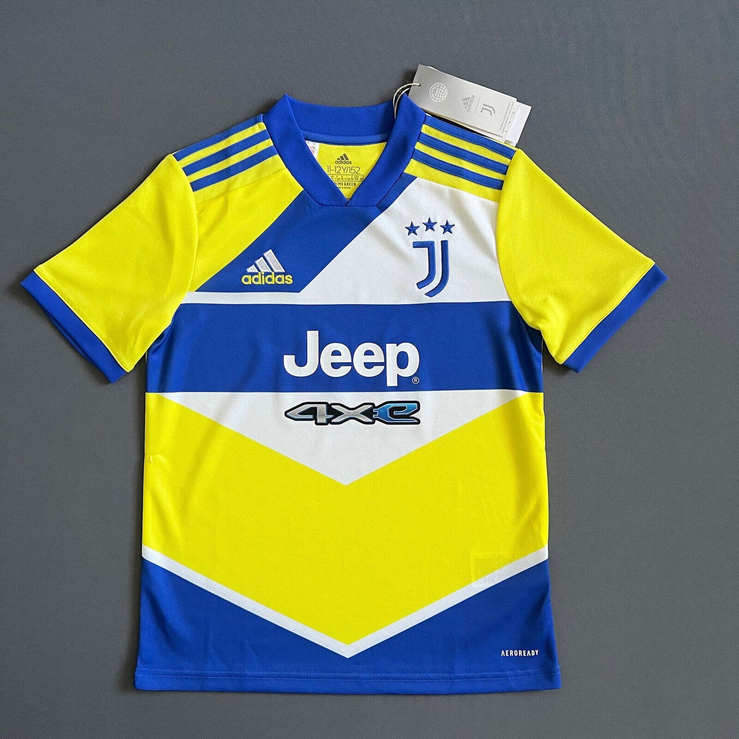 Juventus Jersey 2021 2022 Third Size M 11-12Y Boys Football Shirt Maillot Adidas