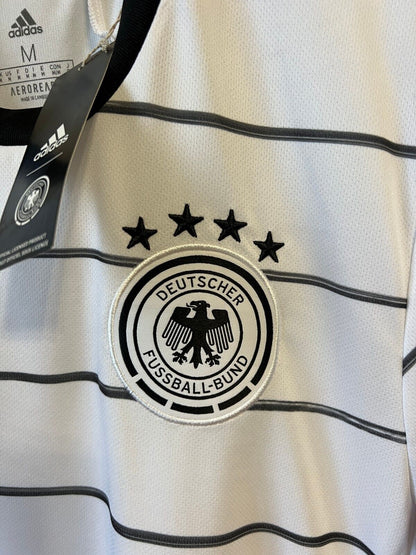 Germany Jersey 2020 Home Soccer Football Shirt Adidas EH6105 Men Size M