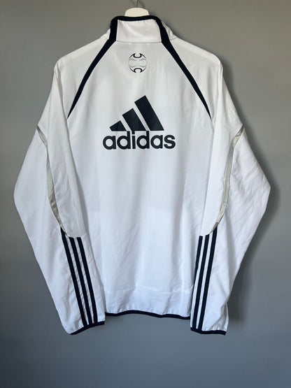 Real Madrid Jacket Teamgeist 2006x2021 White Soccer Adidas HA2537 Mens Size M