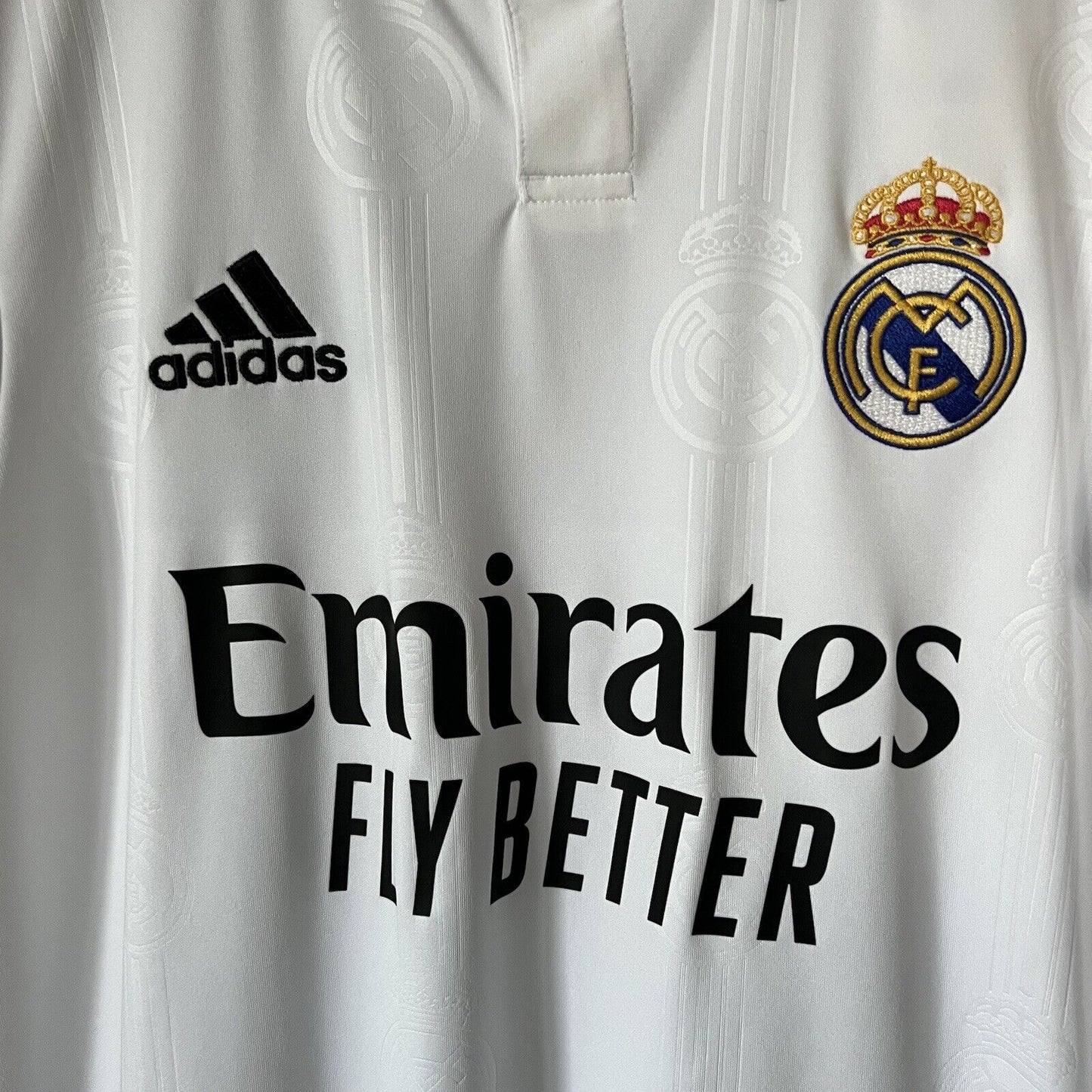 Vini JR Real Madrid Jersey 2022-23 Home Mens Soccer Shirt HF0291 Adidas Size M