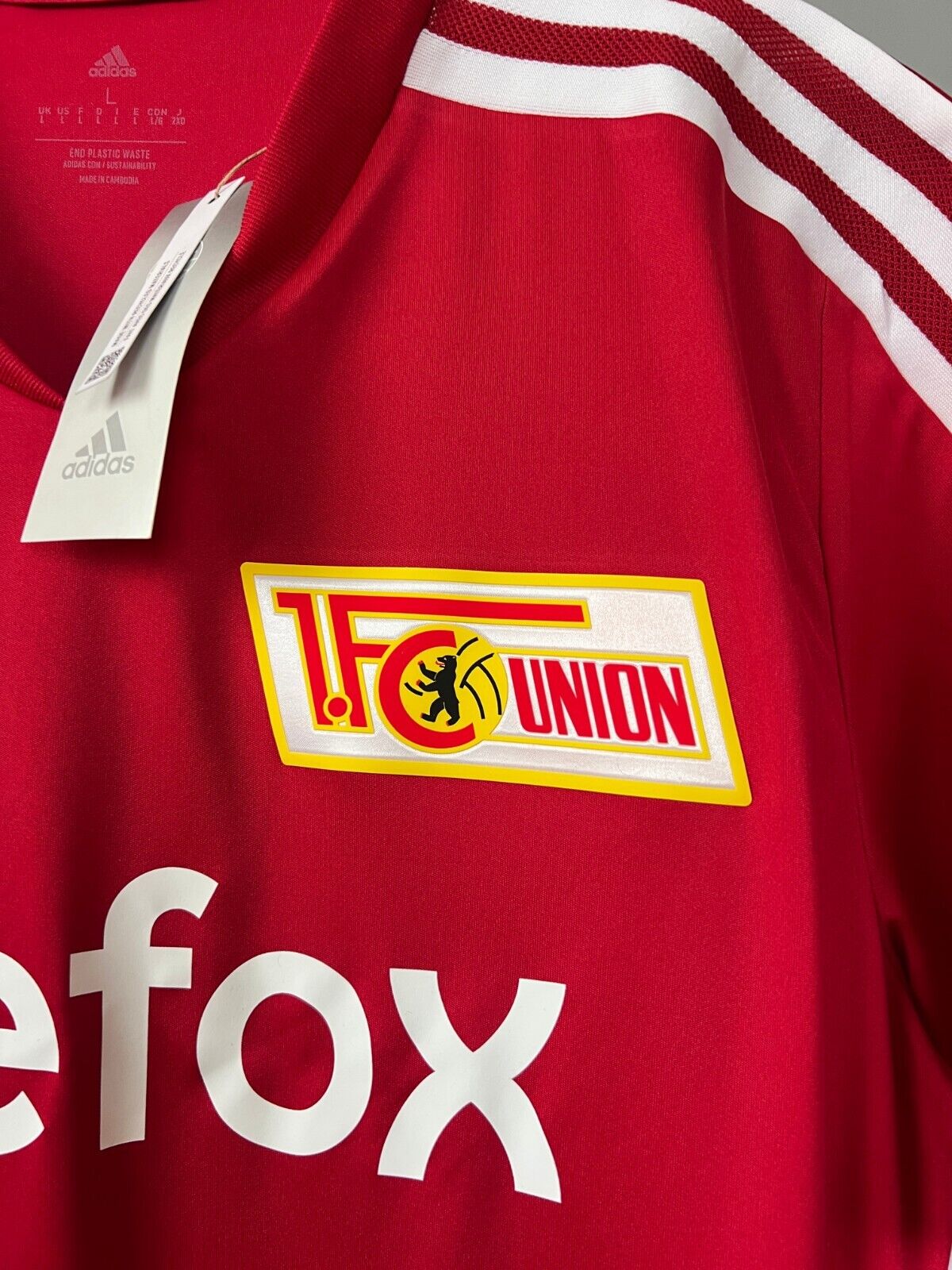 1. FC Union Berlin Jersey Training Soccer Football Shirt Adidas Mens Size L