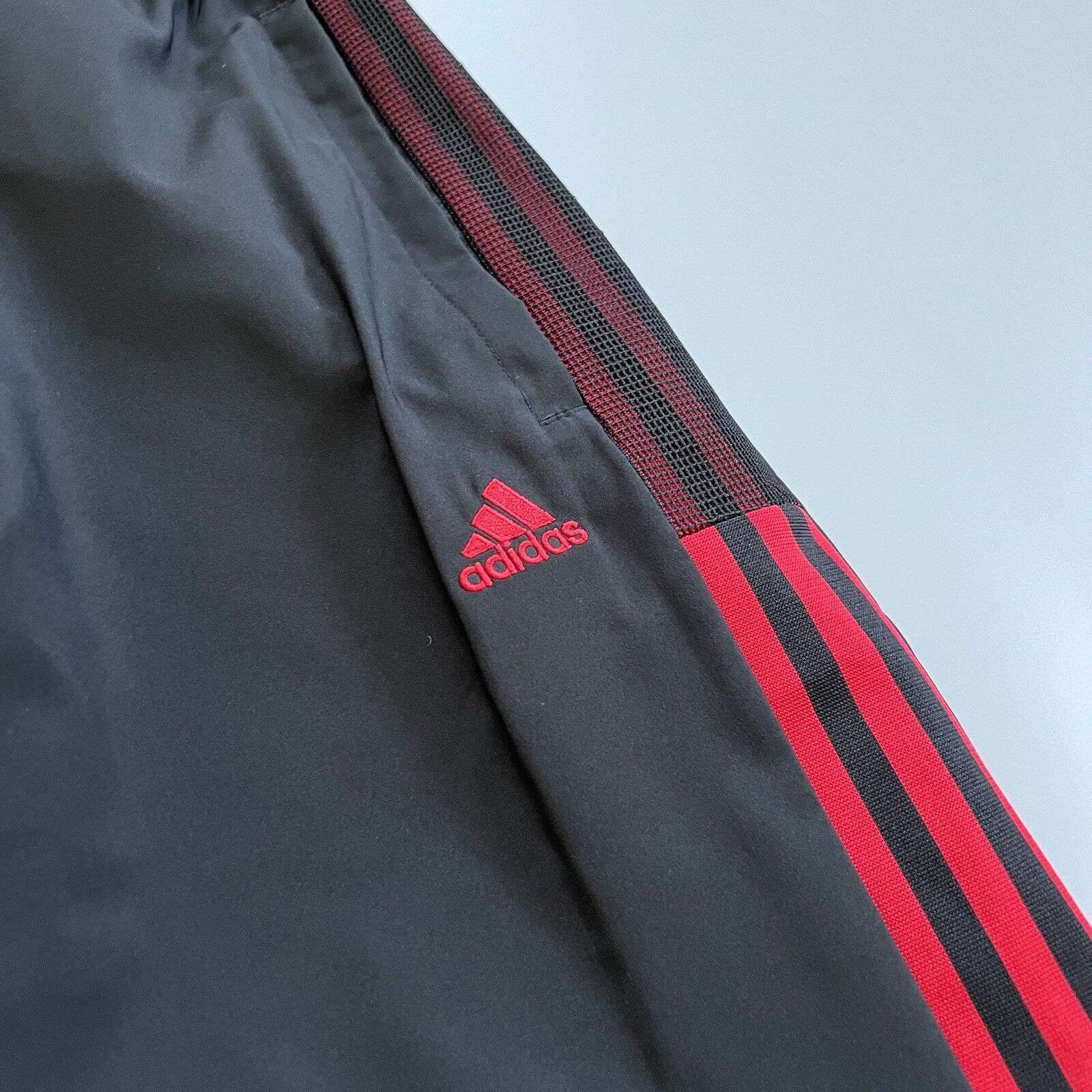 Manchester United Pants Woven Mens Soccer Football HG6041 Adidas Size L
