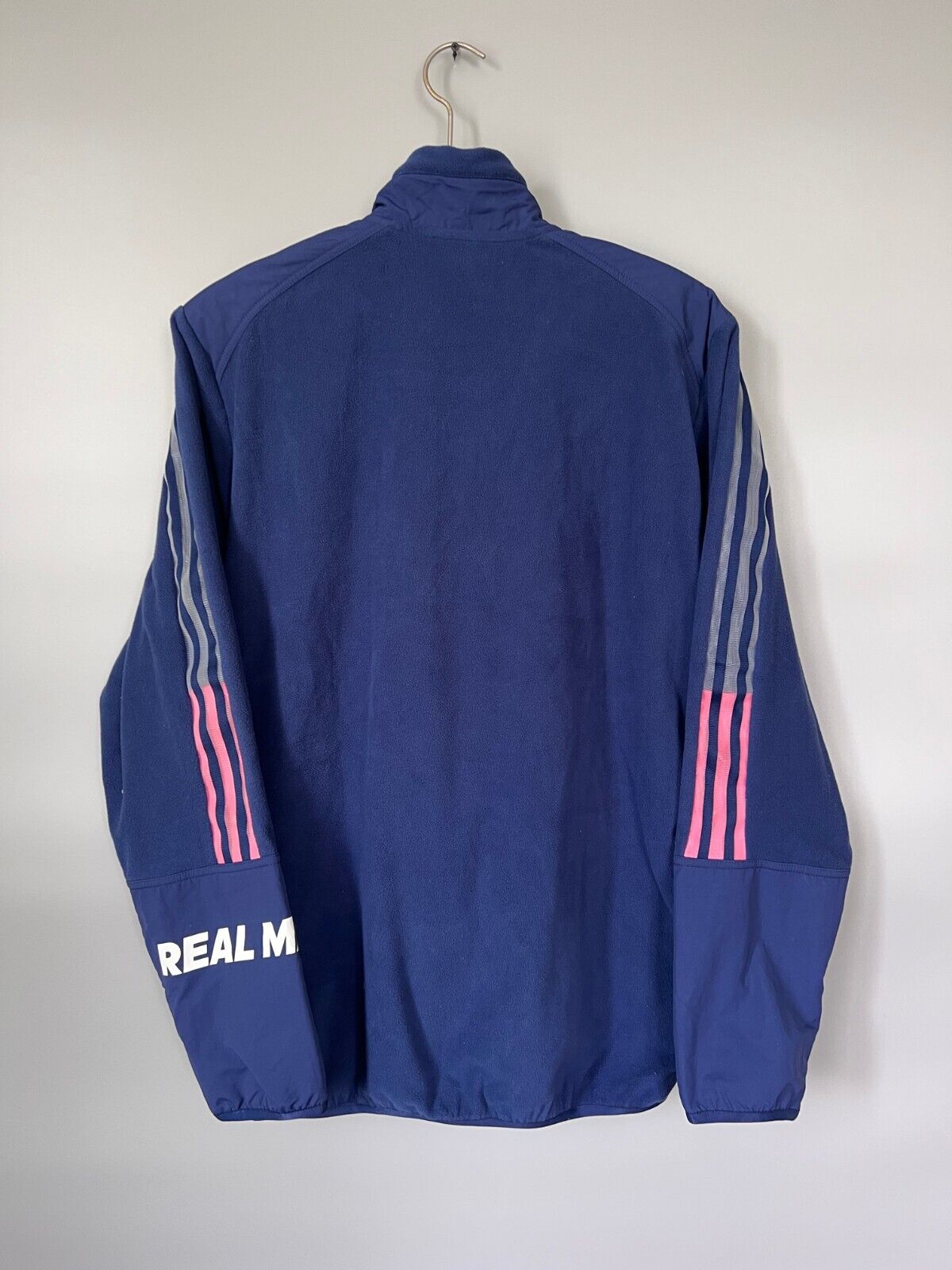 Real Madrid Jacket Travel Fleece GL0039 Soccer Adidas Mens Size M