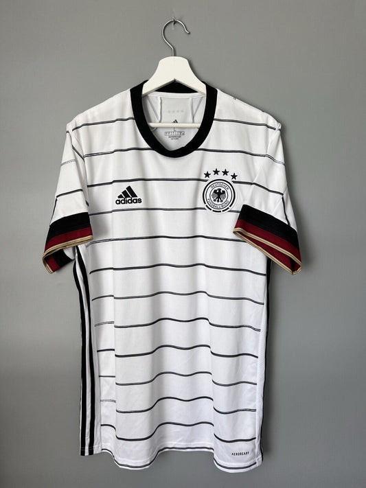 Germany Jersey Home Soccer Football Shirt Adidas DFB EH6105 Mens Size L