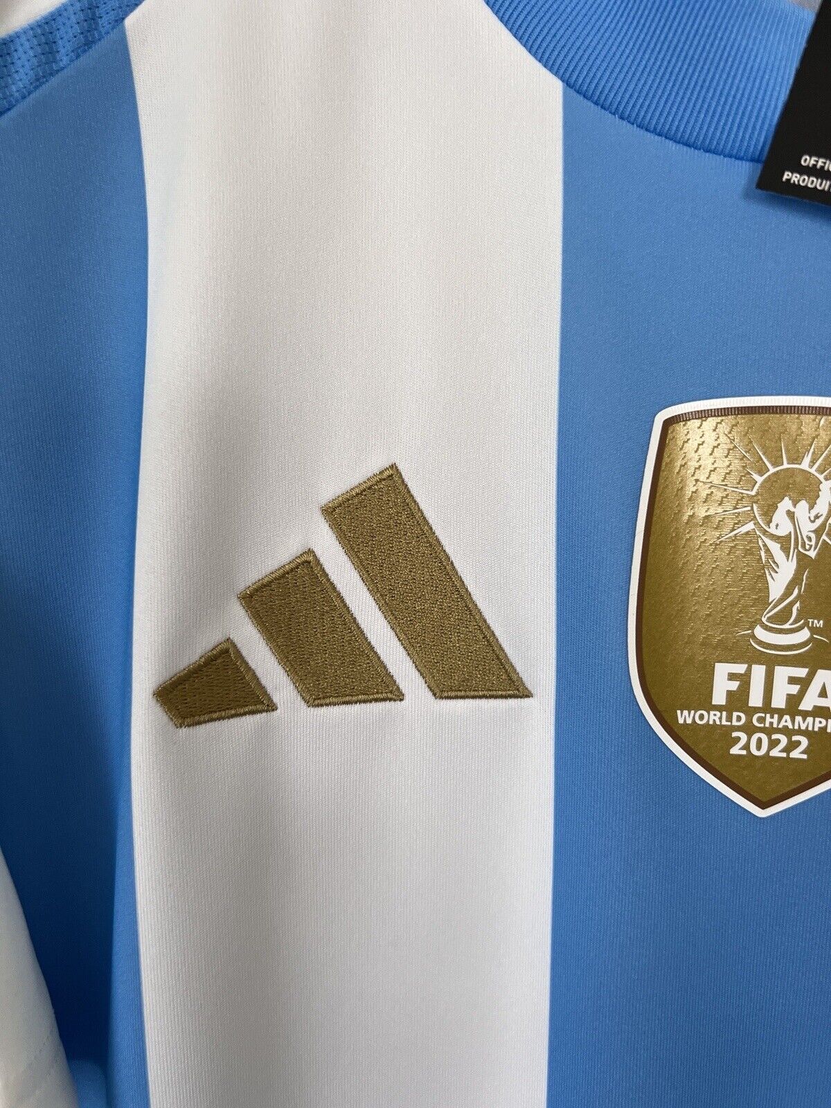 Argentina Jersey 2024 Home Soccer Football Shirt IP8409 Adidas Mens Size L