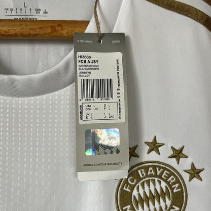 Gravenberch Bayern Munich Jersey 2023 Away Large Mens Soccer Shirt HI3886 Adidas