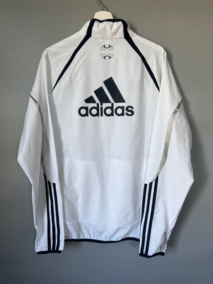 Real Madrid Jacket Teamgeist 2006x2021 White Soccer Adidas HA2537 Mens Size M