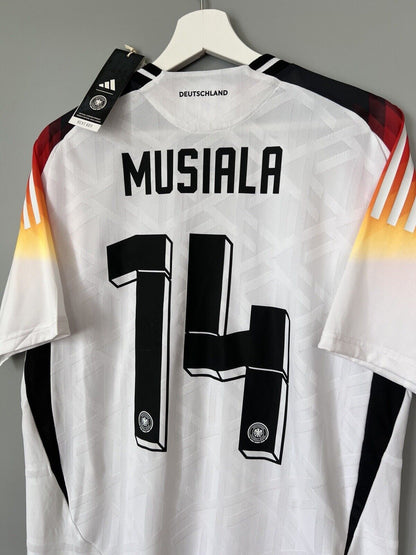 Musiala Germany Jersey 2024 Home HEAT.RDY Soccer Shirt Adidas IZ1620 Mens Size L