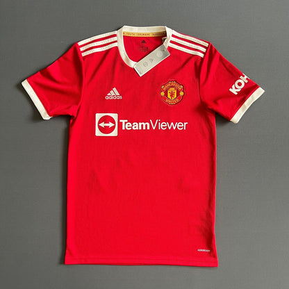 Lindelof Manchester United Jersey 2021/22 Home Small Mens Soccer Shirt Adidas