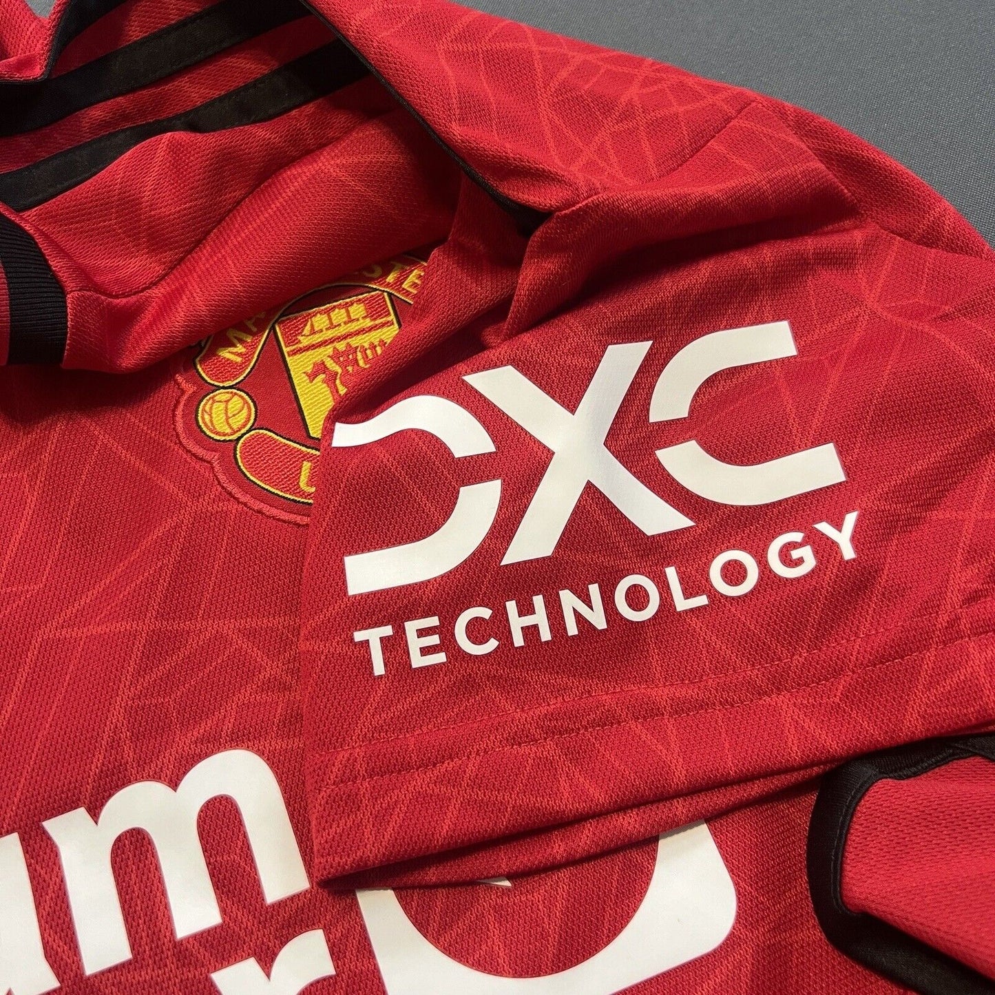 Manchester United Jersey 23/24 Home Mens Soccer Shirt IP1726 Adidas Size L