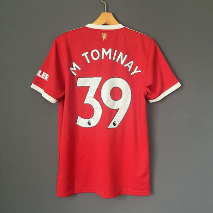 Manchester United Jersey 21/22 Home Medium Mens Soccer Shirt H31447 Adidas