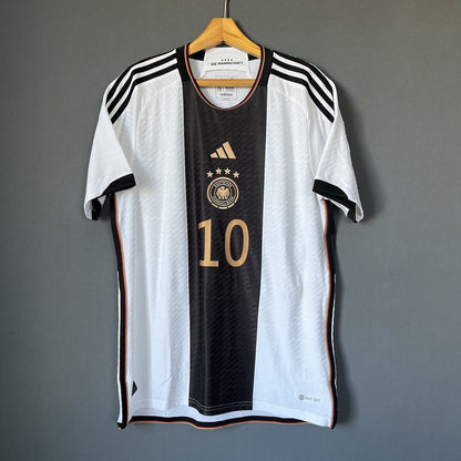 Gnabry Germany Jersey 2022 Home Authentic Large Mens Football Shirt Adidas