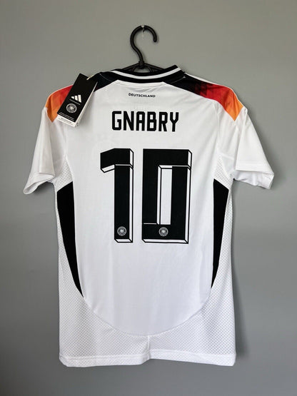 Gnabry Germany Jersey 2024 Home Soccer Football Adidas DFB IP6131 Women Size XS