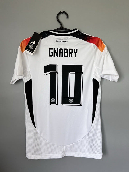 Gnabry Germany Jersey 2024 Home Soccer Football Adidas DFB IP6131 Women Size XS