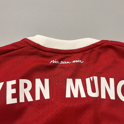 Bayern Munich Jersey 2017/18 Home Match Worn Mens Size 7 Football Shirt Adidas