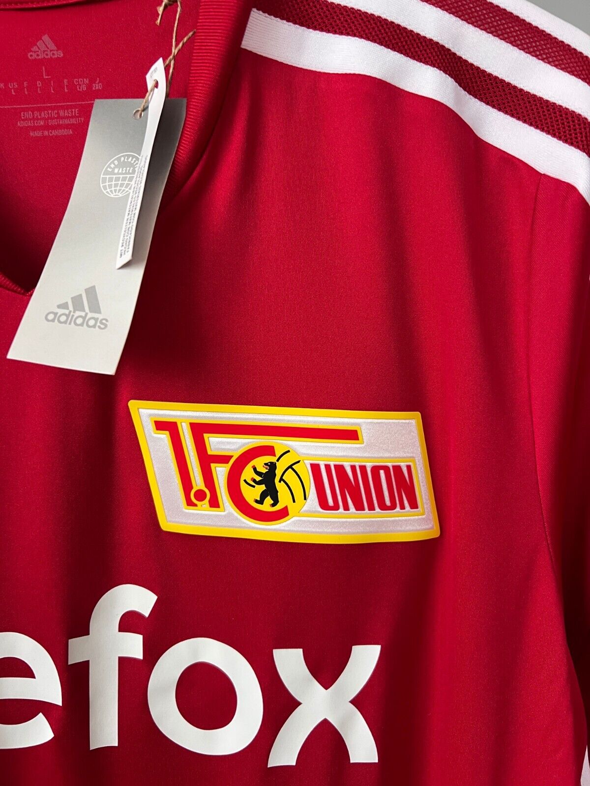 Union Berlin Jersey Training Soccer Football Shirt Adidas Mens Size L