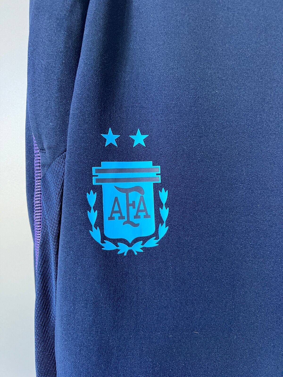 Argentina Tiro 23 Training Pants Blue Football Soccer Adidas HF3914 Mens Size XL
