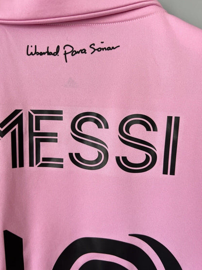 Messi Inter Miami Jersey 22/23 Home Soccer Shirt JE9701 Adidas Mens Size S
