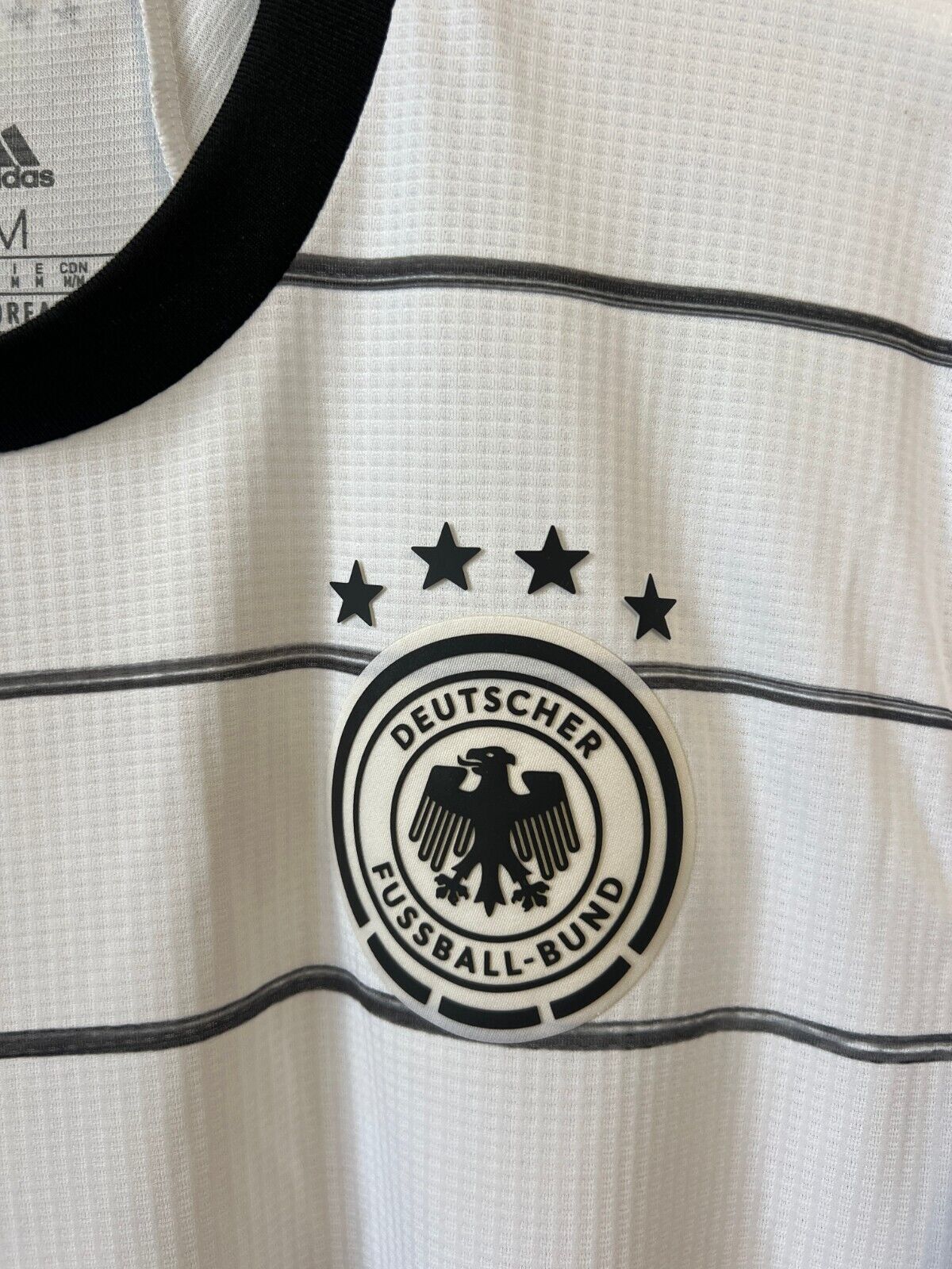 Germany Jersey 2020 Home Player Issue Soccer Shirt Adidas EH6104 Mens Size M