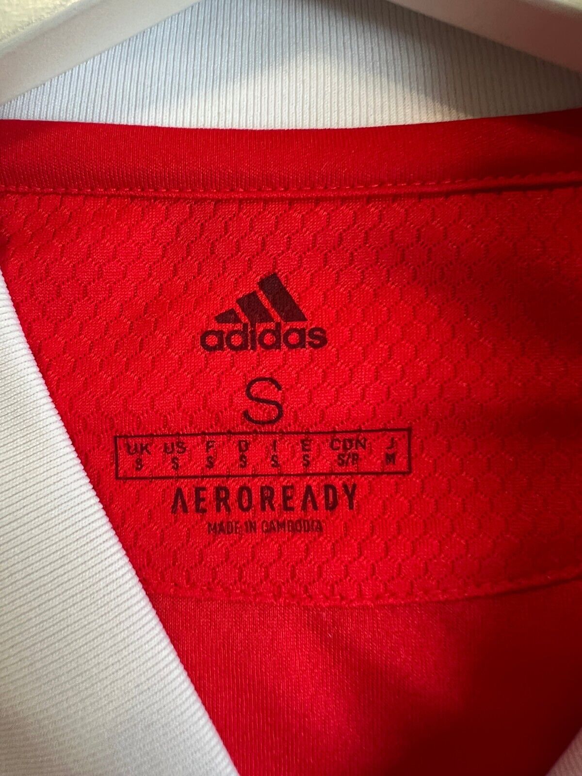 1. FC Union Berlin Jersey 20/21 Home Soccer Football Shirt Adidas Mens Size S