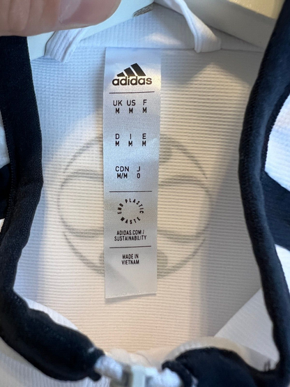 Real Madrid Teamgeist Jacket 2006 x 2021 White Soccer Adidas HA2537 Mens Size M