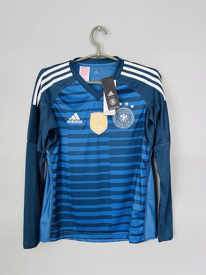 Germany Jersey 2018 2019 Goalkeeper Size L Boys Adidas Football Shirt