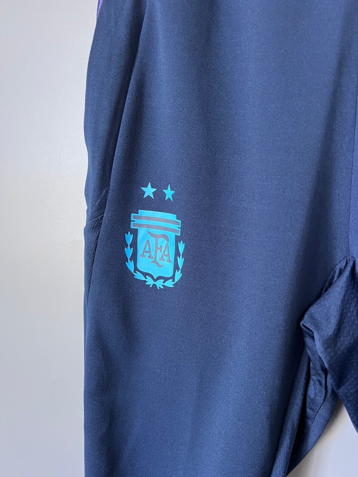 Argentina Tiro 23 Training Pants Blue Football Soccer Adidas HF3914 Mens Size S