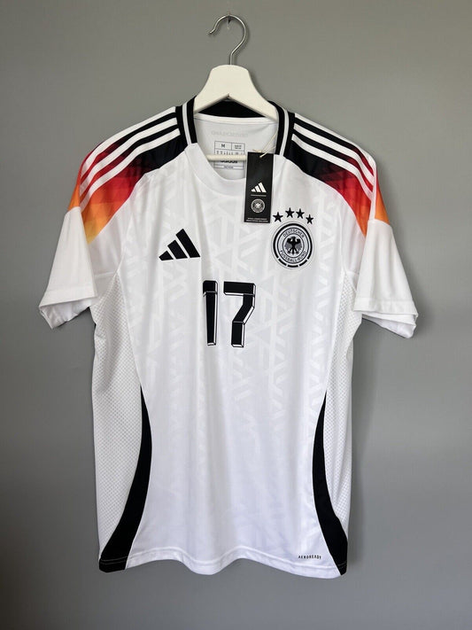 Germany Jersey Euro 2024 Home Soccer Football Shirt Adidas IP8139 Mens Size M
