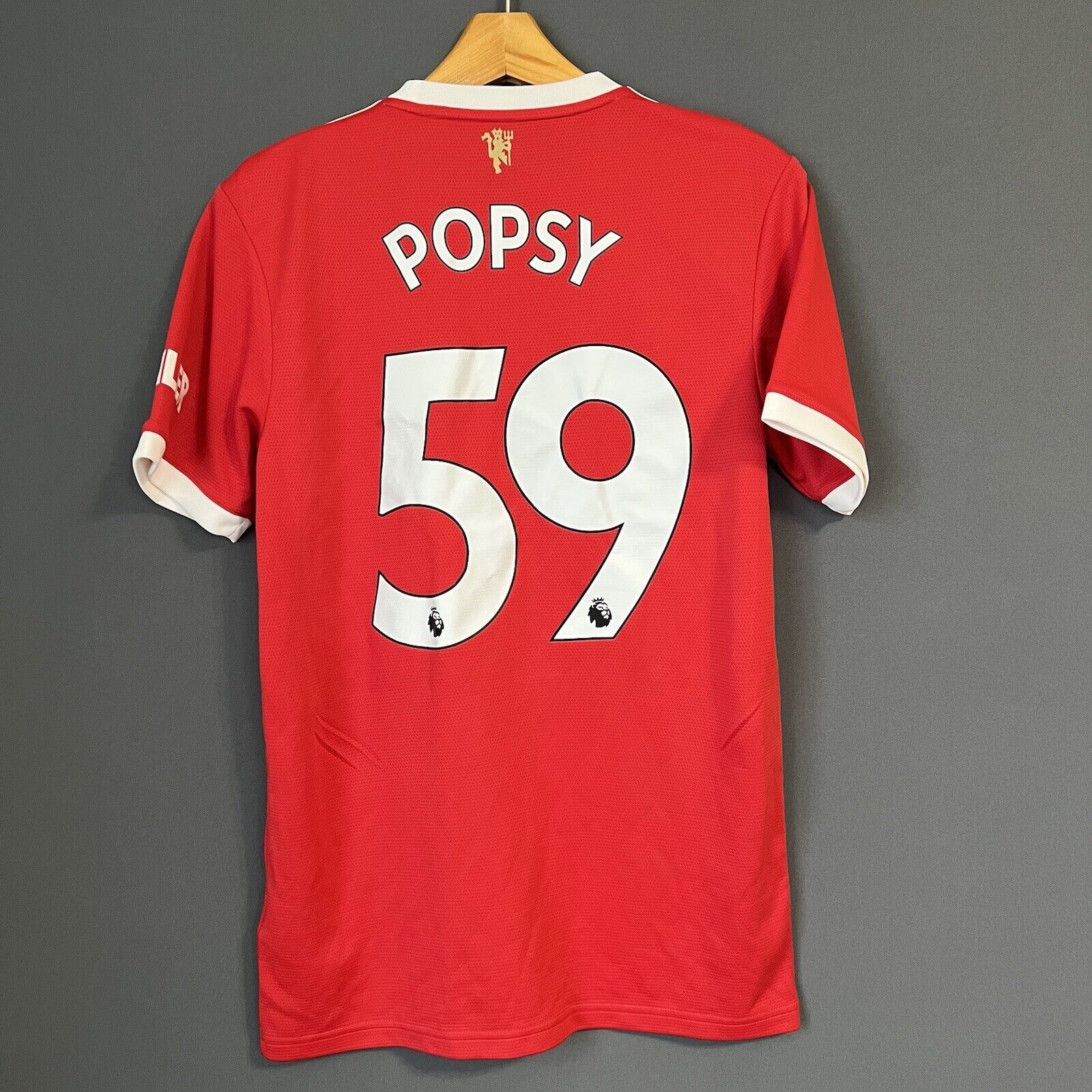Manchester United Jersey 2021/22 Home Small Football Soccer Trikot Adidas H31447