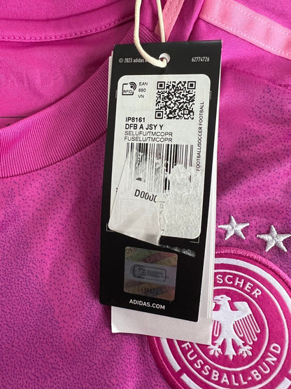 Musiala Germany Jersey 24 Away Soccer Football Shirt Adidas IP8161 Boys Size XL