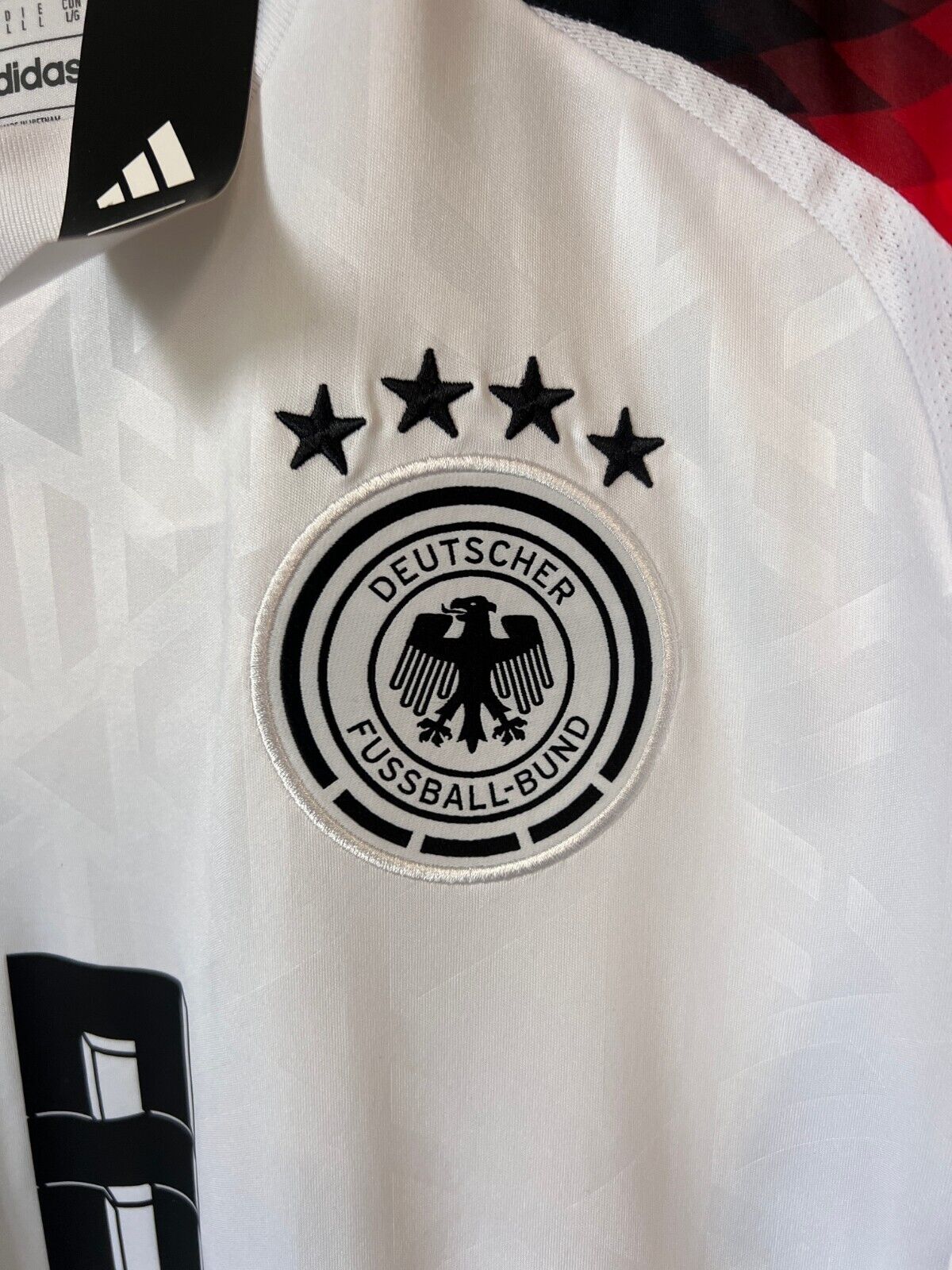 Germany Jersey 2024 Home Soccer Football Shirt Adidas IP8139 Mens Size L