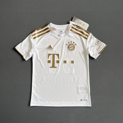 Gravenberch Bayern Munich Jersey 22-23 Away Boys Soccer Shirt Size S Adidas
