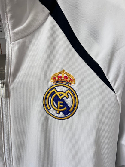 Real Madrid Teamgeist Jacket 2006 x 2021 White Soccer Adidas HA2537 Mens Size M