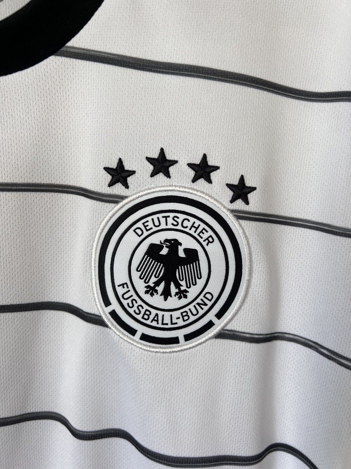 Germany Jersey Home Soccer Football Shirt Adidas DFB EH6105 Mens Size L