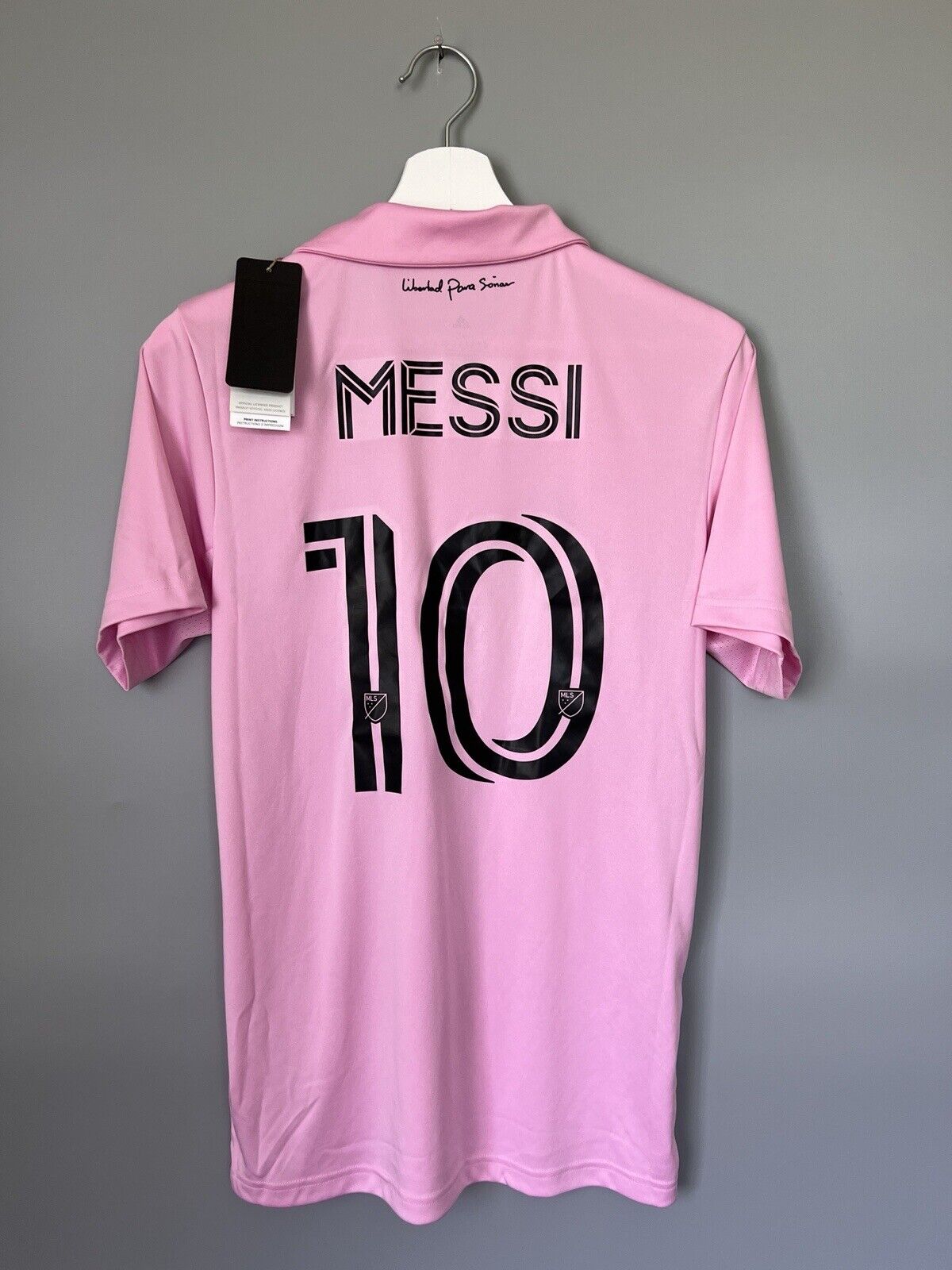 Messi Inter Miami Jersey 22/23 Home Soccer Shirt JE9701 Adidas Mens Size XS